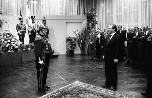 Freiburg: Empfang für Ministerpräsident Späth im Kongresshaus