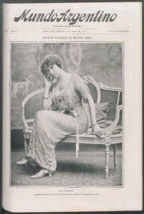 Artistas italianas en Buenos Aires [Fotografía] : Julia Bassi