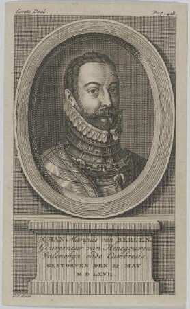 Bildnis des Johan Bergen