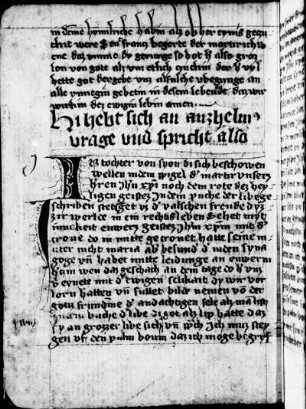Pseudo-Anselm von Canterbury: Interrogatio sancti Anselmi de Passione Domini, dt.