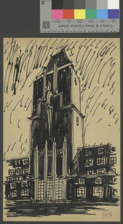 [Gebäude mit Turm]