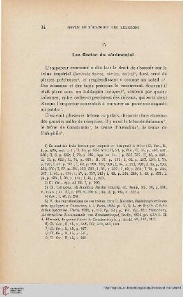 IV. Les Gestes du cérémonial