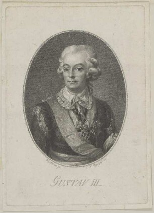 Bildnis des Gustav III