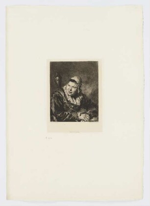 Malle Babbe, Blatt 1 der Folge "Radierungen von Bildern im Metropolitan Museum, New York"