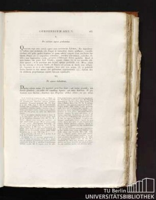 VI. De aquae inductione.