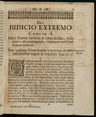 1-1436, De Judicio Extremo