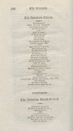 The Armenian Burial-Ground