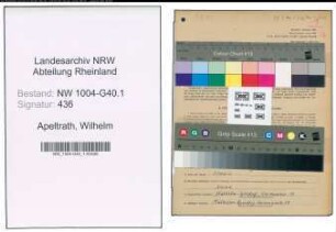 Entnazifizierung Wilhelm Apeltrath , geb. 12.04.1911 (Verwaltungsangestellter)