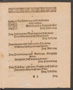 Zeug Fahler zeug/ balde wolln wirn || Tylli treschen/ ||