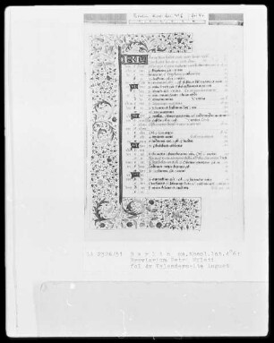 Breviarium Petri Mileti — Kalenderseite August, Folio 4verso