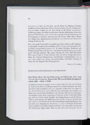 Geschichte, Zeitgeschichte und Aktuelles.