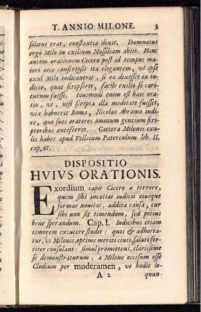 Dispositio Huius Orationis
