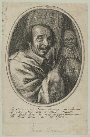 Bildnis des Julien Bedeau, gen. Jodelet