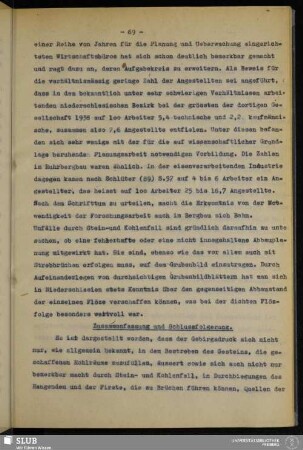 Zusammenfassung und Schlussfolgerung