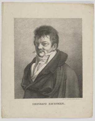 Bildnis des Heinrich Zschokke