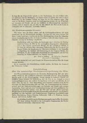 5. Entschließung