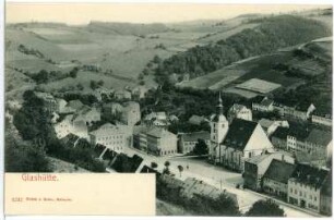 Blick auf Glashütte