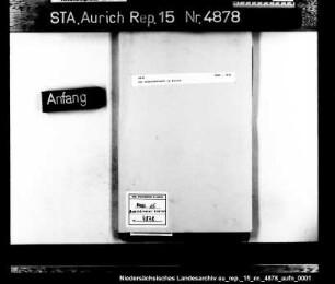 Die Schneiderzunft in Aurich