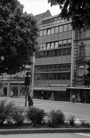 Freiburg: Carl-Schurz-Haus, vormals Amerikahaus, außen