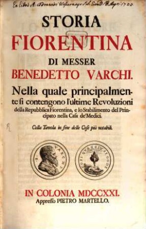 Storia Fiorentina