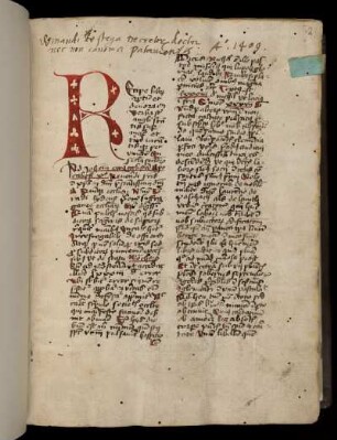 Winandus [Ort] de Steeg: Lapis angularis (pars 1,1)