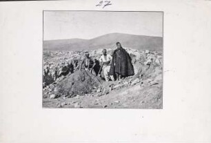 Tumulus : Ausgrabungen an einem Hügelgrab (Tumulus) bei Kayseri.