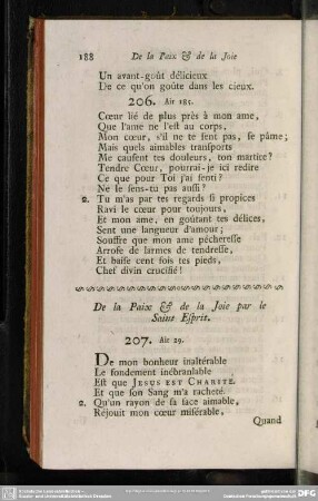 De la Paix & de la Joie par le Saint Esprit