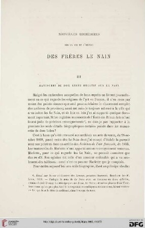 8: Nouvelles recherches sur la vie et l'oeuvre des fréres le Nain, [2]