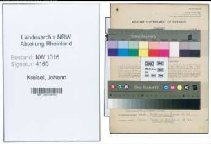 Entnazifizierung Johann Kreisel , geb. 21.06.1893 (Haendler)