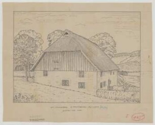 Oedenthal (Kreis Altena): Hof Frohnenberg. Nordnordwestansicht.
