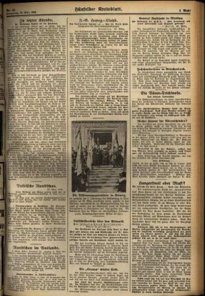 Zweite Ausgabe vom Donnerstag, den 27. März 1930.