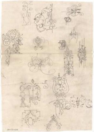 Rosenbauer, Gregor; Kirchenentwürfe Epoche 1 - Ornamentdetails