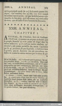 XXIII. Annibal