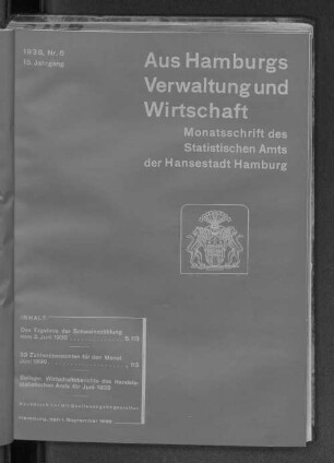 Nr. 6 : Juni 1938