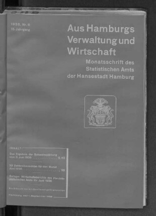 Nr. 6 : Juni 1938
