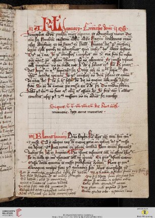 Kalendar mit ausführlichen liturgischen anweisungen