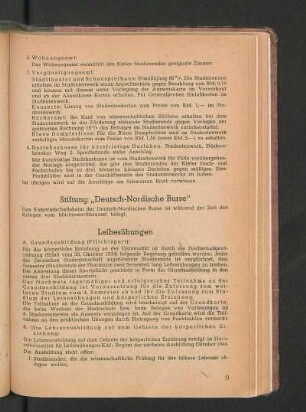 Stiftung "Deutsch-Nordische Burse"