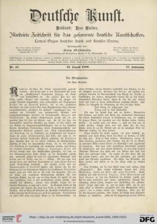 Nr. 16 (25. August 1899)