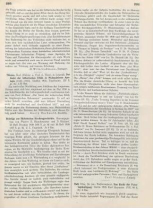 294-295 [Rezension] Nass, Otto, Das Recht der Feiertagsheiligung