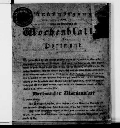 Titelseite einer Zeitung