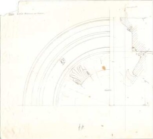 Reiffenstuel, Michael; München, Karlsplatz; Haus Meyer - Medaillons (Teilansicht, Schnitt)