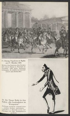 27. Einzug Napoleons in Berlin ...