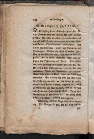 Sechsundzwanzigstes Capitel