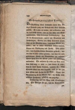 Sechsundzwanzigstes Capitel