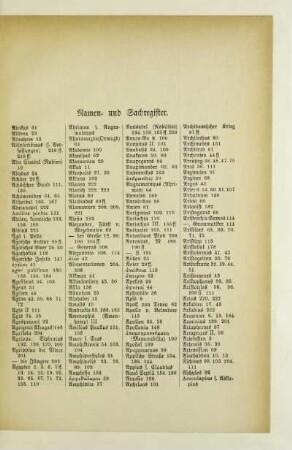 Namen- und Sachregister