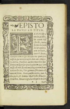 Epistola Pauli Ad Titum.