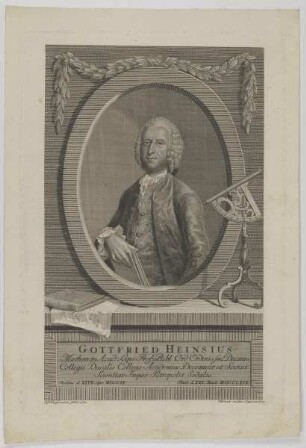 Bildnis des Gottfried Heinsius