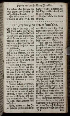 Die Zerstörung der Stadt Jerusalem