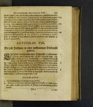 [Articulus VIII.- XI.]