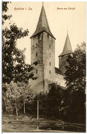 Rochlitz. Partie am Schloss